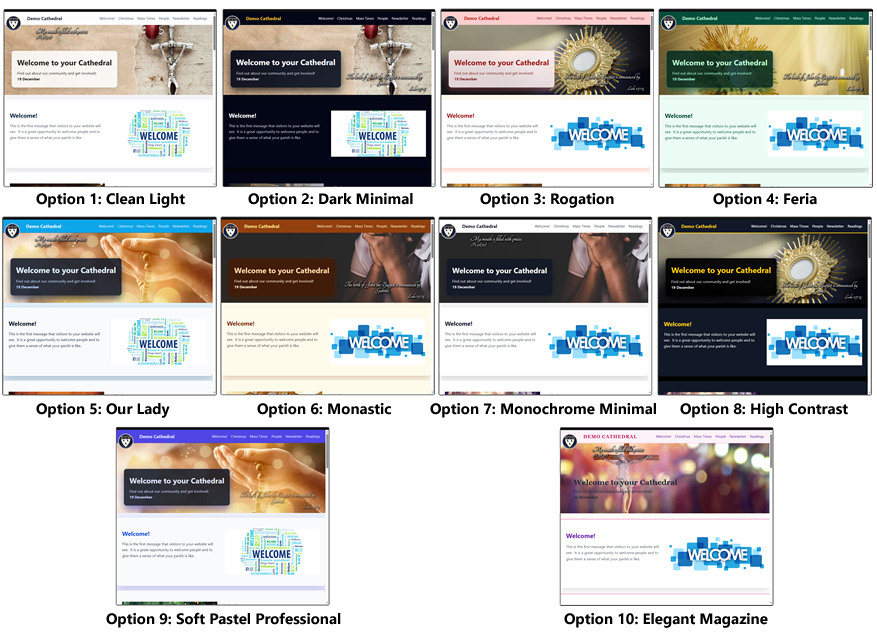 Parish Website Designs